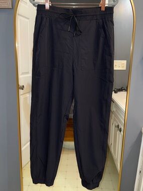 Jockey Black Tapered Jogger Pants